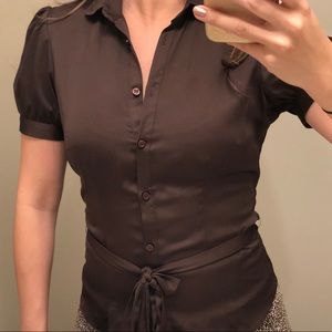 H&M Brown Blouse